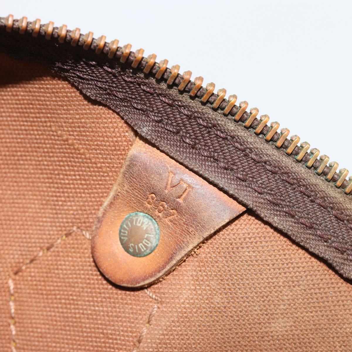 LOUIS VUITTON Monogram Speedy 30 Hand Bag M41526 LV Auth 190289