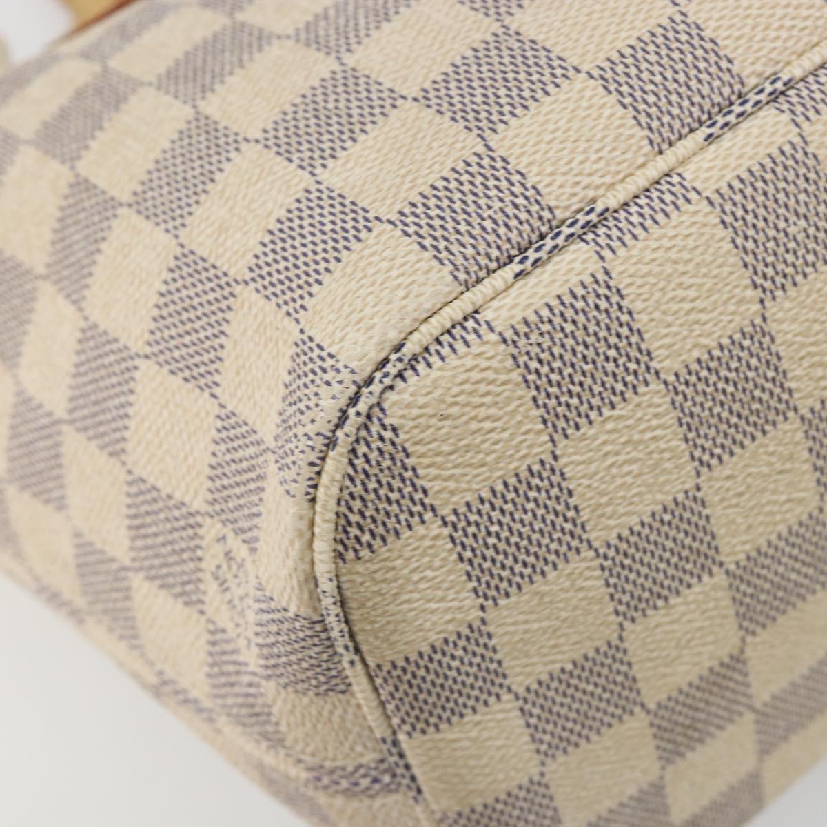 LOUIS VUITTON Damier Azur Neverfull PM Tote Bag N41362 LV Auth 190292