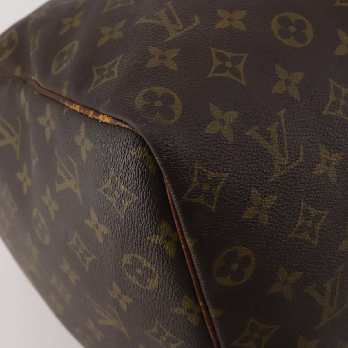 LOUIS VUITTON Monogram Keepall 50 Boston Bag M41426 LV Auth 190303