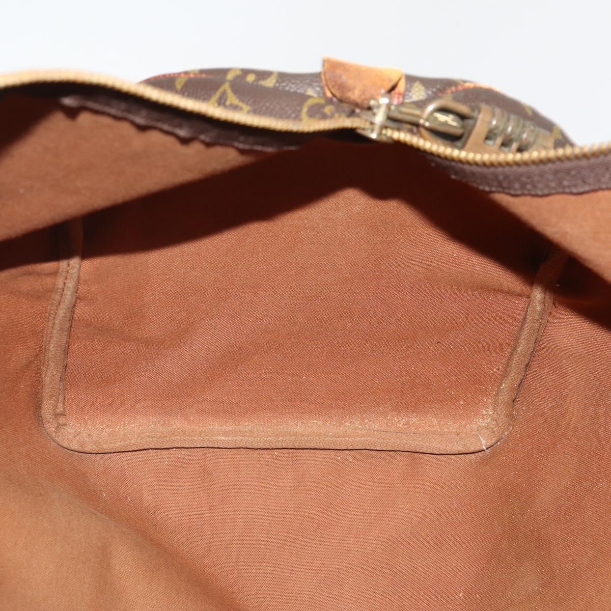 LOUIS VUITTON Monogram Keepall 50 Boston Bag M41426 LV Auth 190303