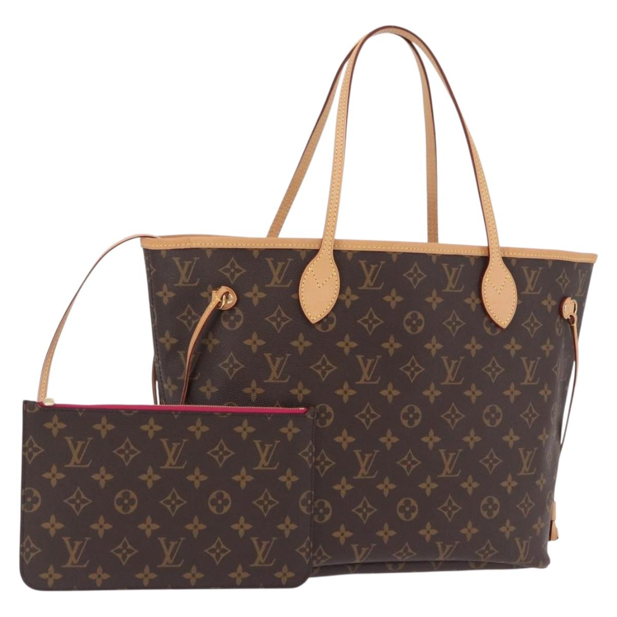 LOUIS VUITTON Monogram Neverfull MM Tote Bag M40156 LV Auth 190304SM