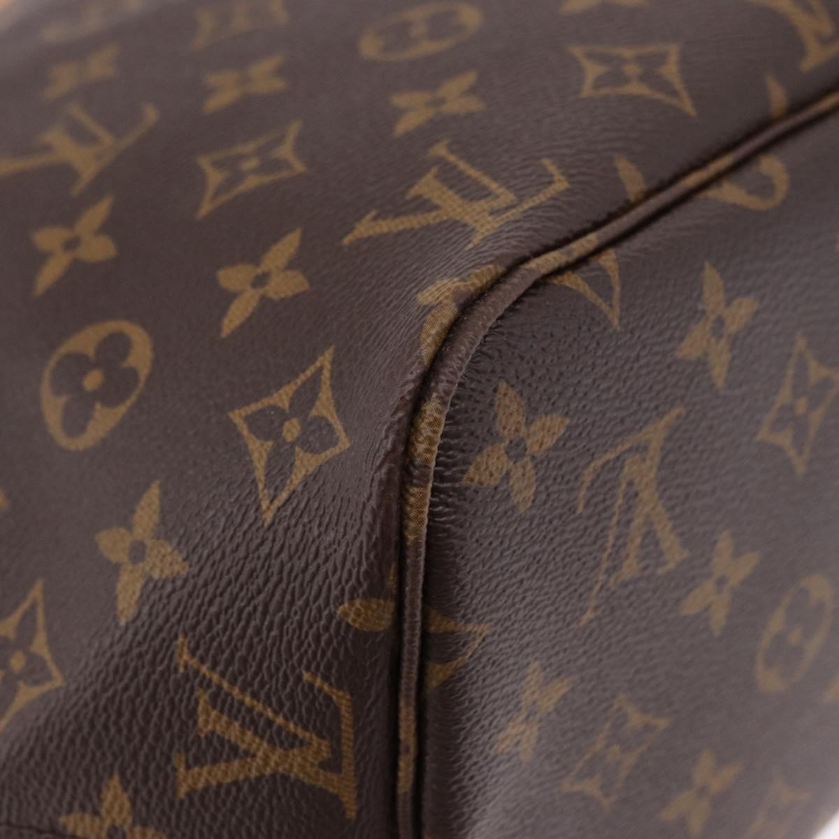 LOUIS VUITTON Monogram Neverfull MM Tote Bag M40156 LV Auth 190304SM
