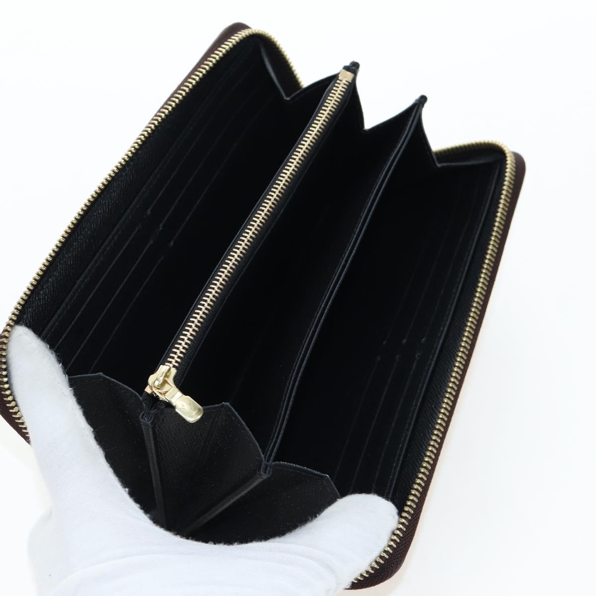 LOUIS VUITTON Monogram Giant Reverse Zippy Long Wallet M69353 LV Auth 190341M