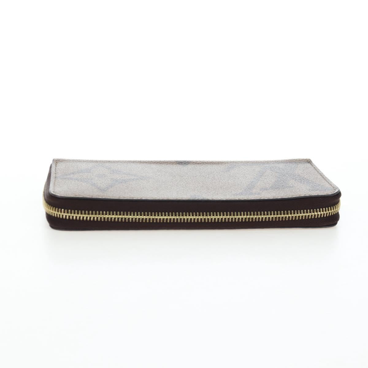 LOUIS VUITTON Monogram Giant Reverse Zippy Long Wallet M69353 LV Auth 190341M