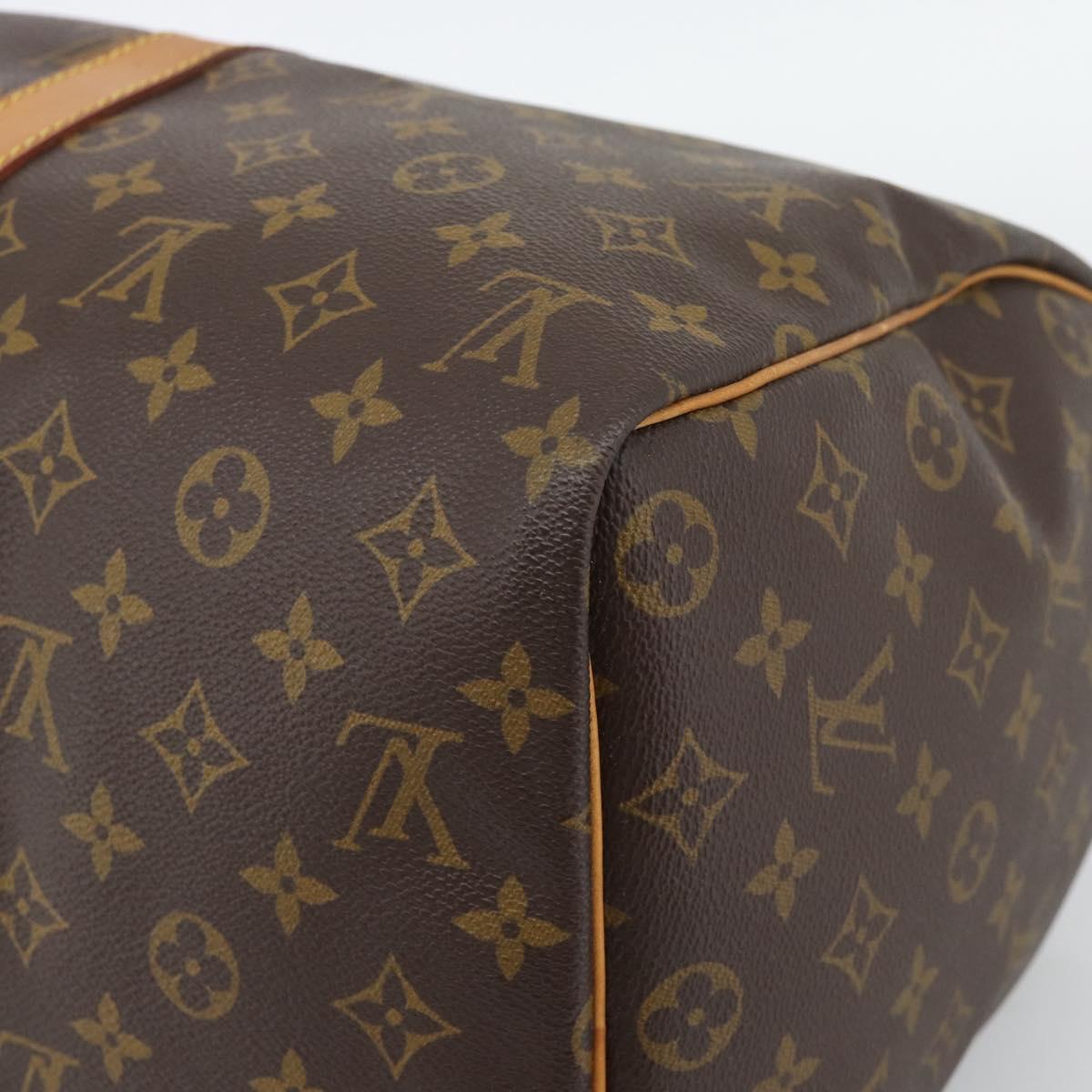 LOUIS VUITTON Monogram Keepall 45 Boston Bag M41428 LV Auth 190343A
