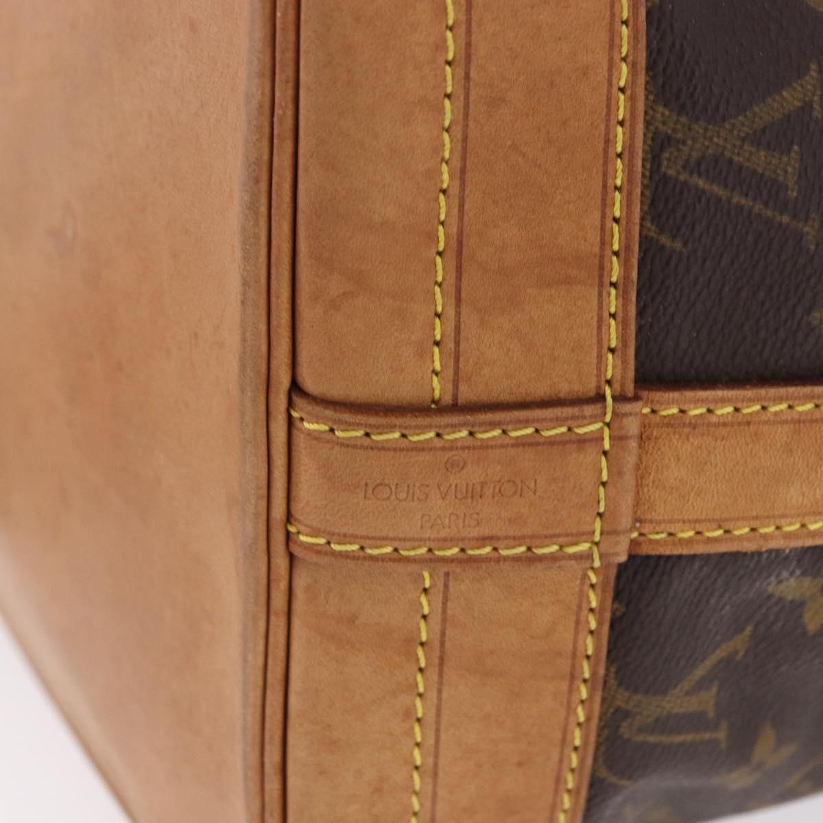LOUIS VUITTON Monogram Noe Shoulder Bag M42224 LV Auth 190352A