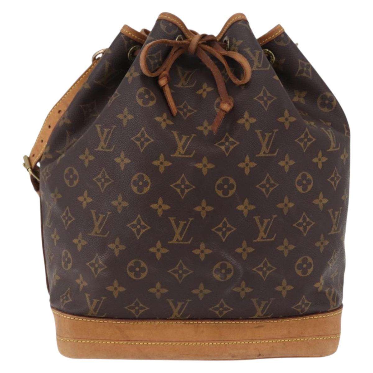 LOUIS VUITTON Monogram Noe Shoulder Bag M42224 LV Auth 190352A