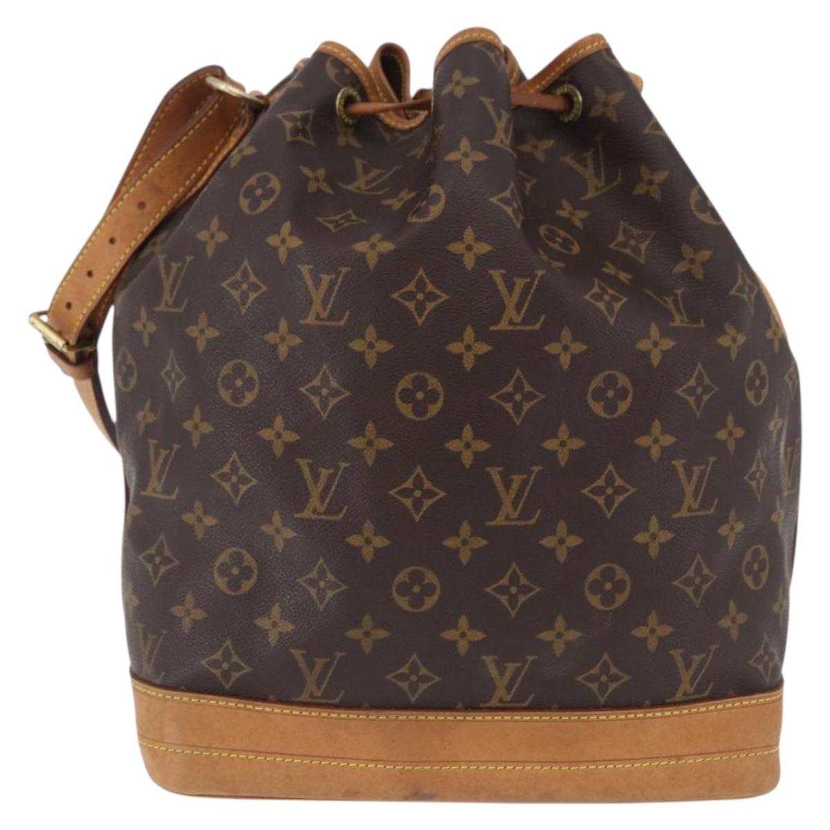 LOUIS VUITTON Monogram Noe Shoulder Bag M42224 LV Auth 190352A