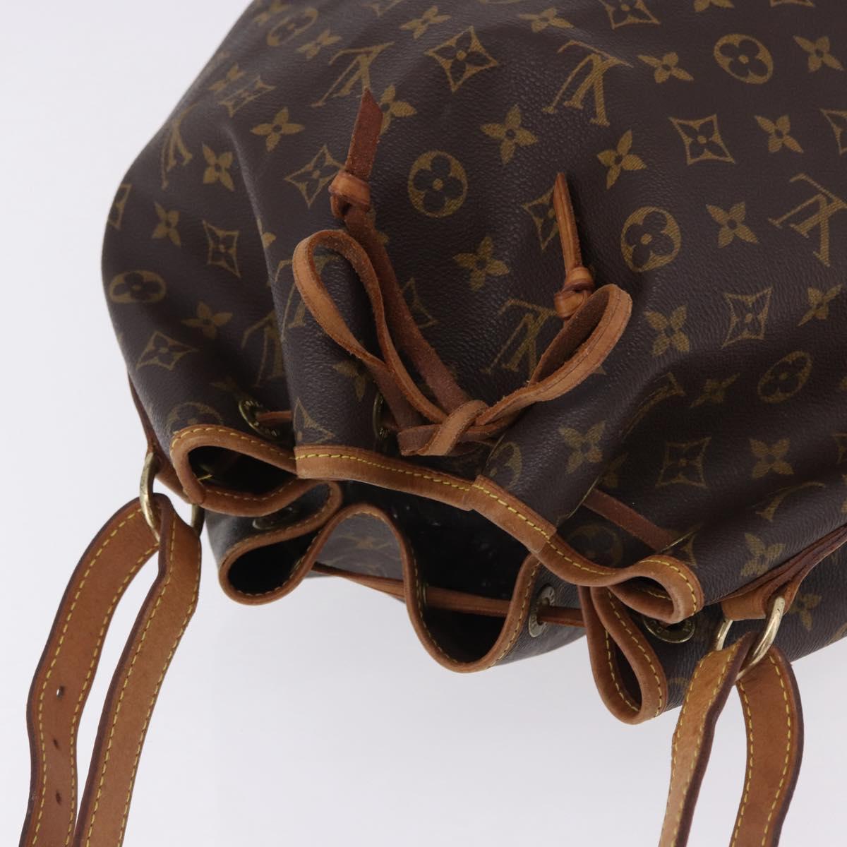 LOUIS VUITTON Monogram Noe Shoulder Bag M42224 LV Auth 190352A