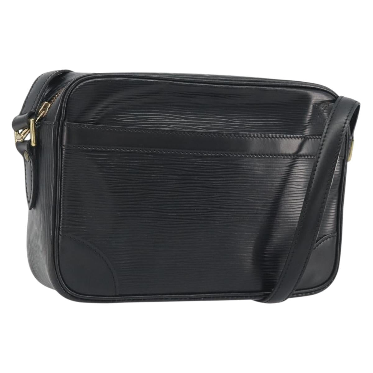 LOUIS VUITTON Epi Trocadero 23 Shoulder Bag Black M52302 LV Auth 190353A