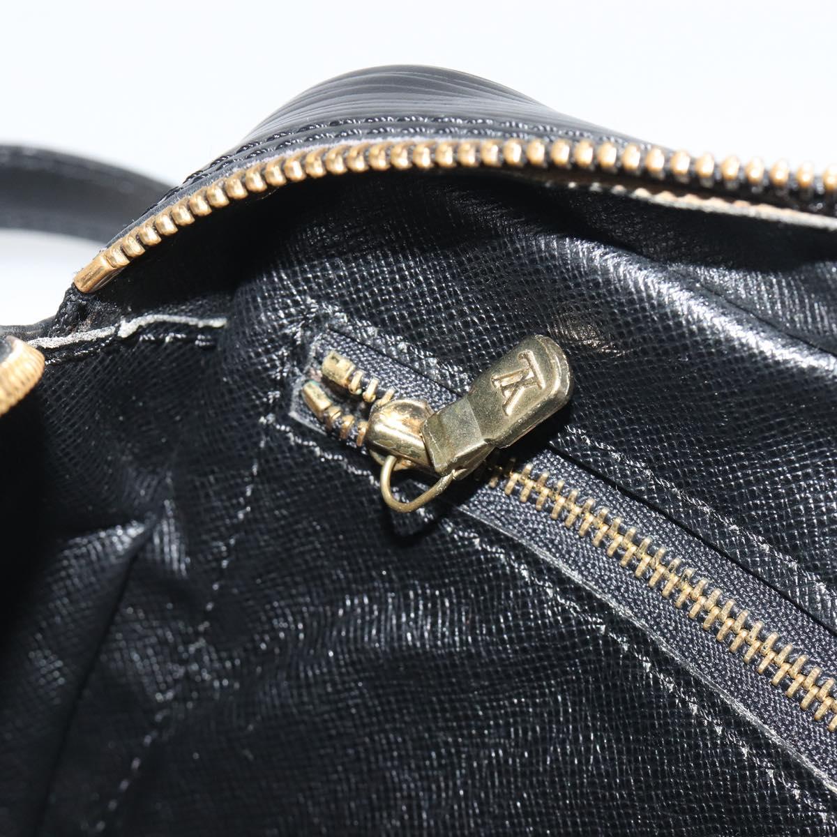 LOUIS VUITTON Epi Trocadero 23 Shoulder Bag Black M52302 LV Auth 190353A