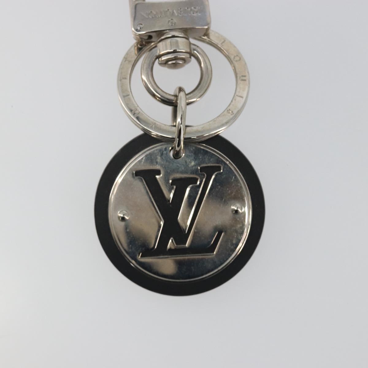 LOUIS VUITTON LV Circle Key Holder metal Silver M67362 LV Auth 190364