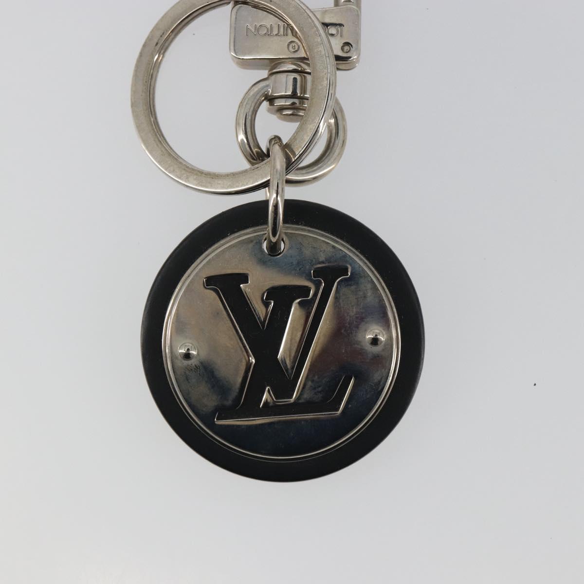 LOUIS VUITTON LV Circle Key Holder metal Silver M67362 LV Auth 190364