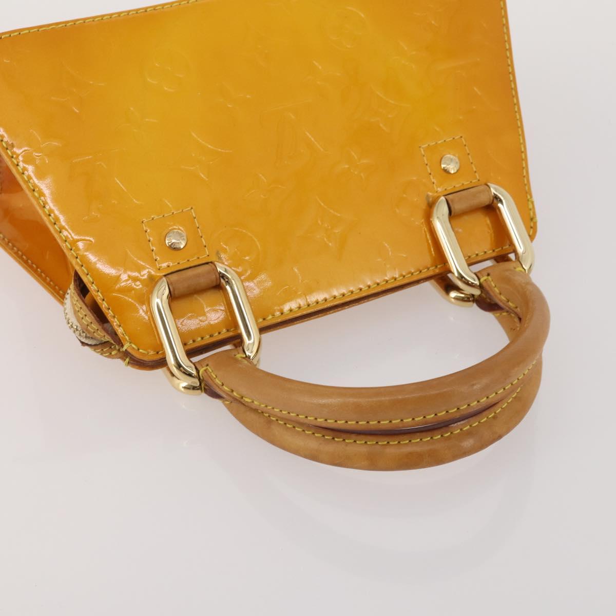 LOUIS VUITTON Monogram Vernis Hand Bag 3 Set Beige LV Auth 190372