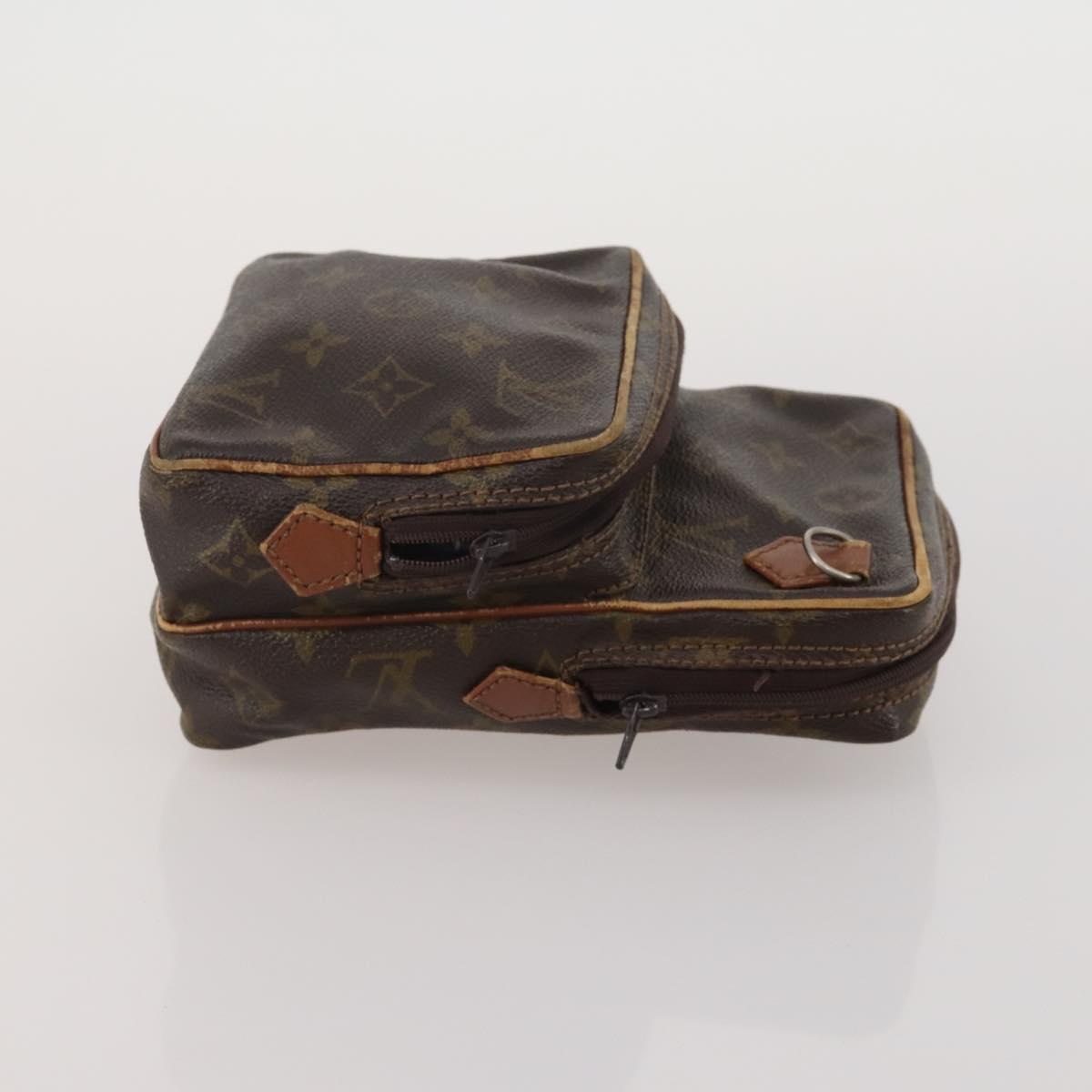 LOUIS VUITTON Monogram Vernis Hand Bag 3 Set Beige LV Auth 190372