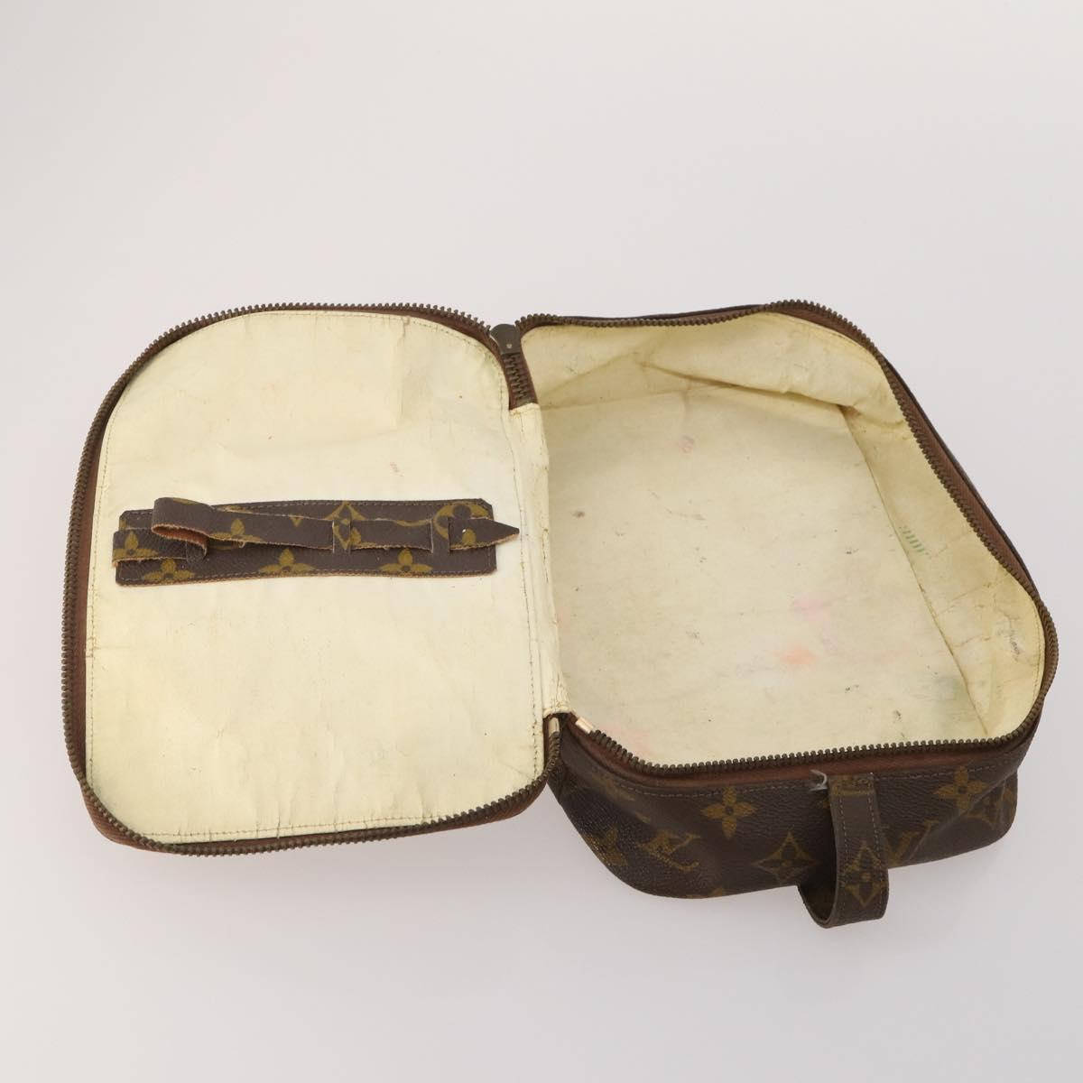 LOUIS VUITTON Monogram Vernis Hand Bag 3 Set Beige LV Auth 190372