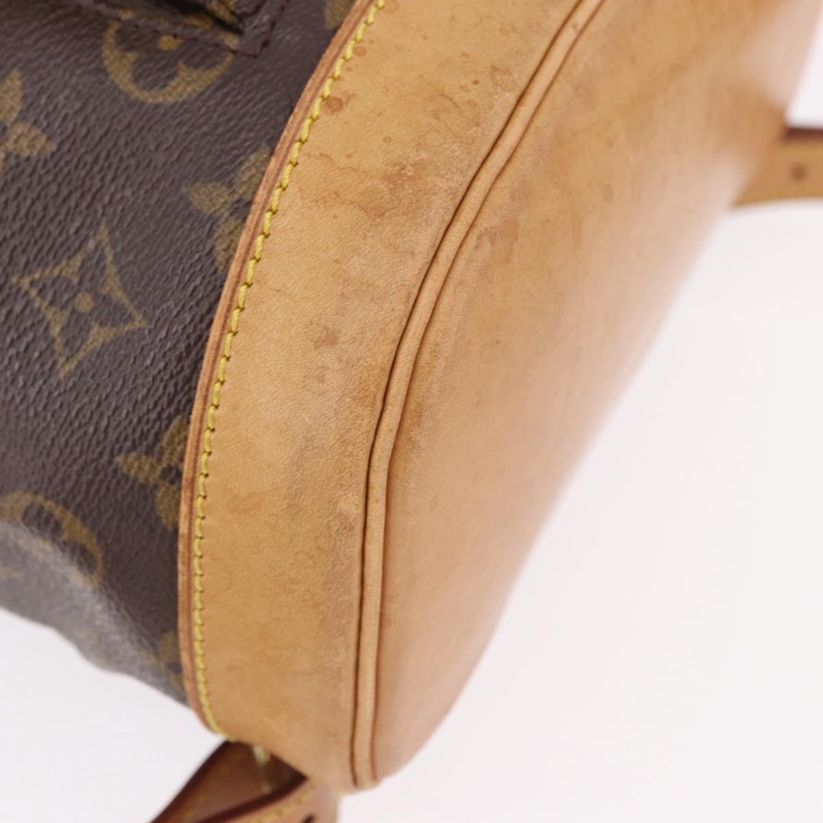LOUIS VUITTON Monogram Montsouris MM Backpack M51136 LV Auth 190393A