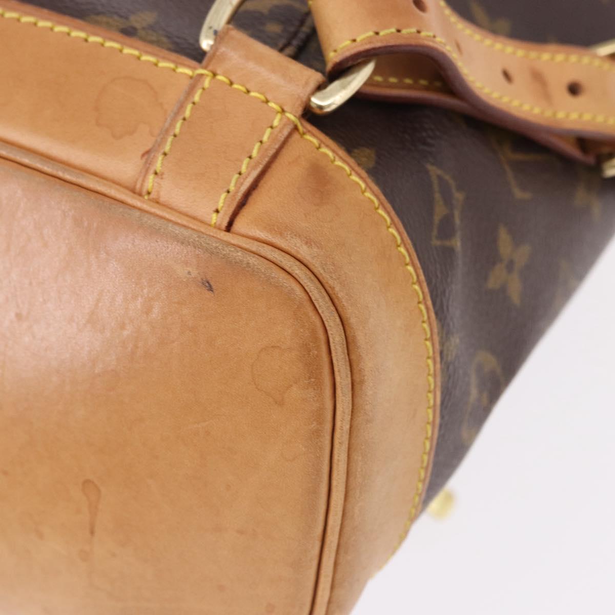 LOUIS VUITTON Monogram Montsouris MM Backpack M51136 LV Auth 190393A