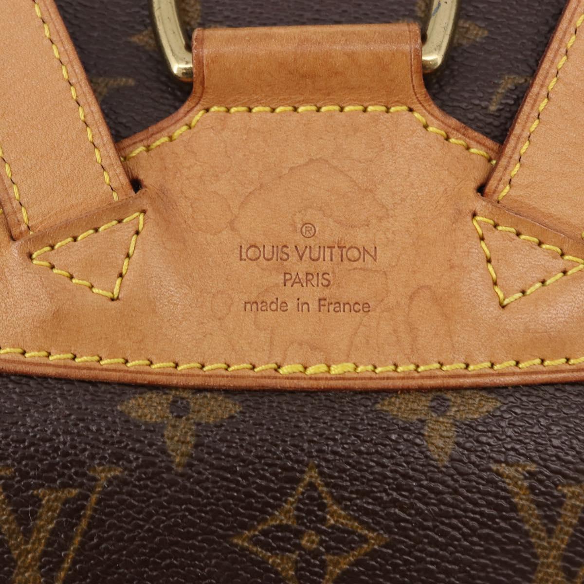 LOUIS VUITTON Monogram Montsouris MM Backpack M51136 LV Auth 190393A