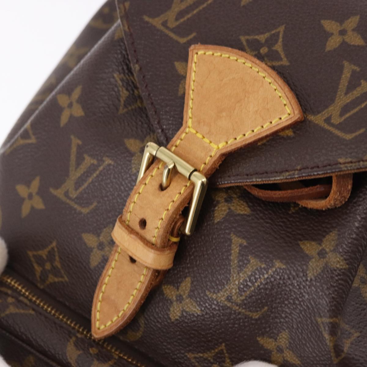 LOUIS VUITTON Monogram Montsouris MM Backpack M51136 LV Auth 190393A