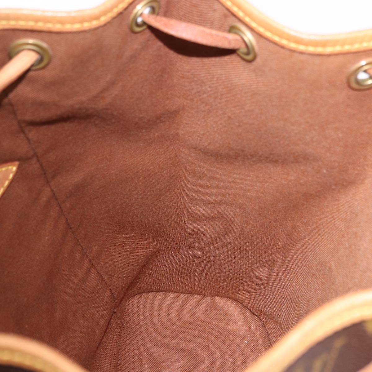 LOUIS VUITTON Monogram Montsouris MM Backpack M51136 LV Auth 190393A