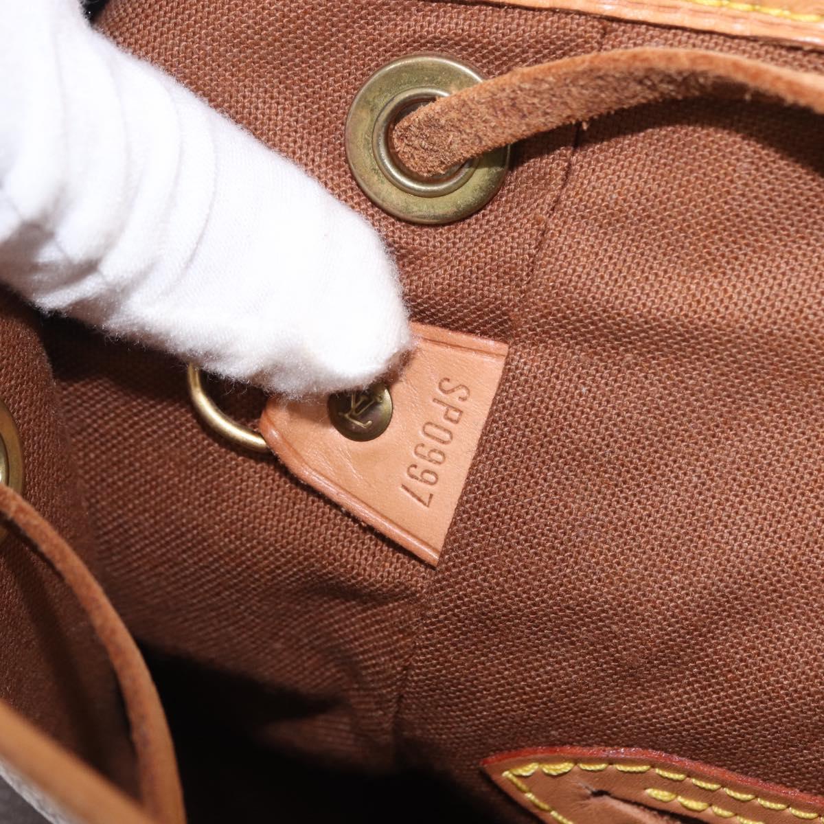 LOUIS VUITTON Monogram Montsouris MM Backpack M51136 LV Auth 190393A