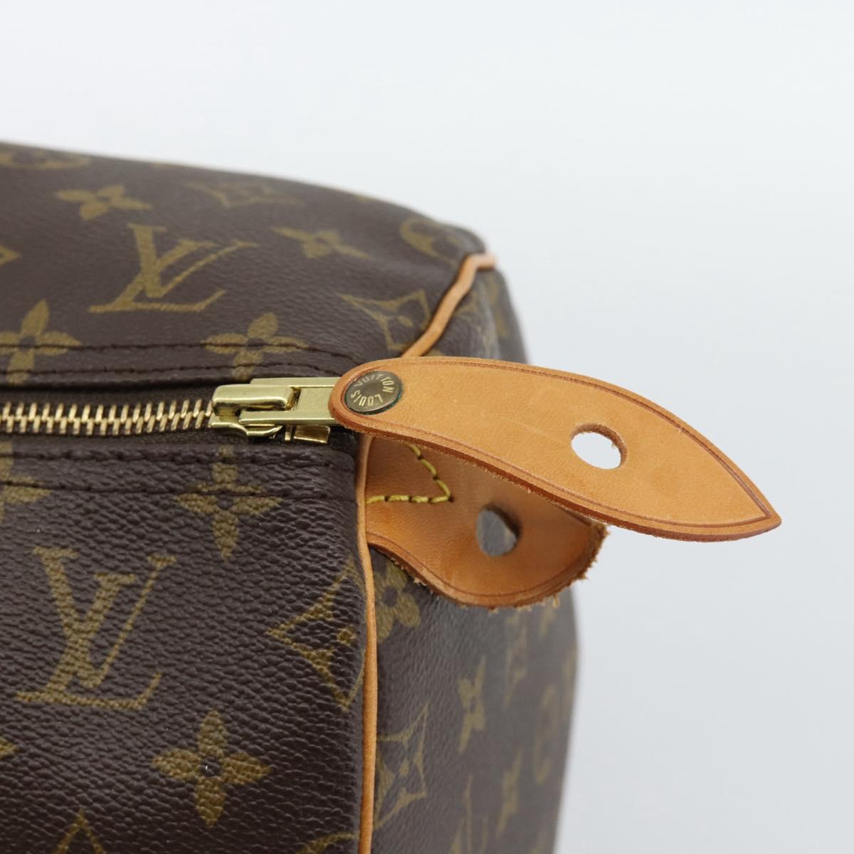 LOUIS VUITTON Monogram Speedy 40 Hand Bag M41522 LV Auth 190395A