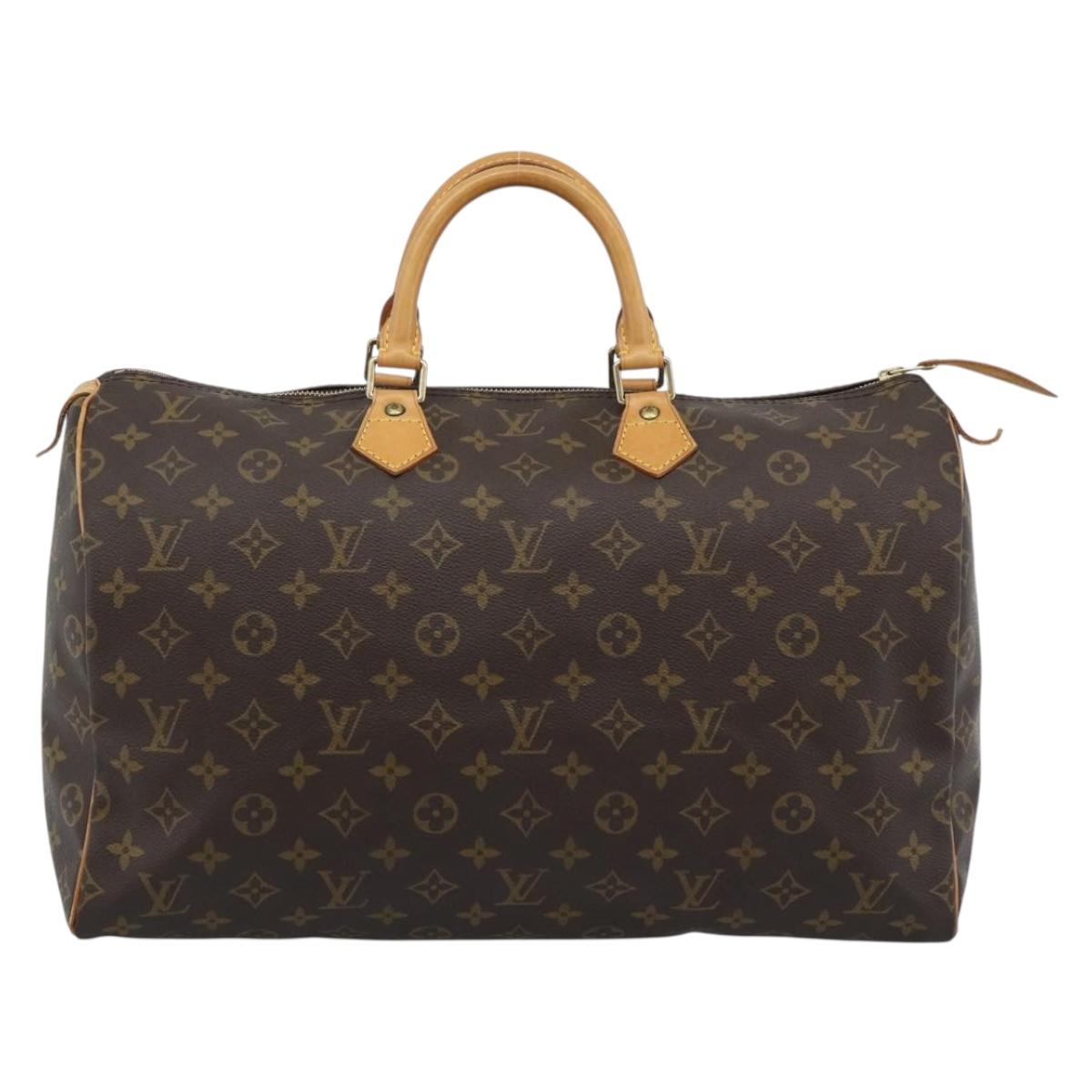 LOUIS VUITTON Monogram Speedy 40 Hand Bag M41522 LV Auth 190395A