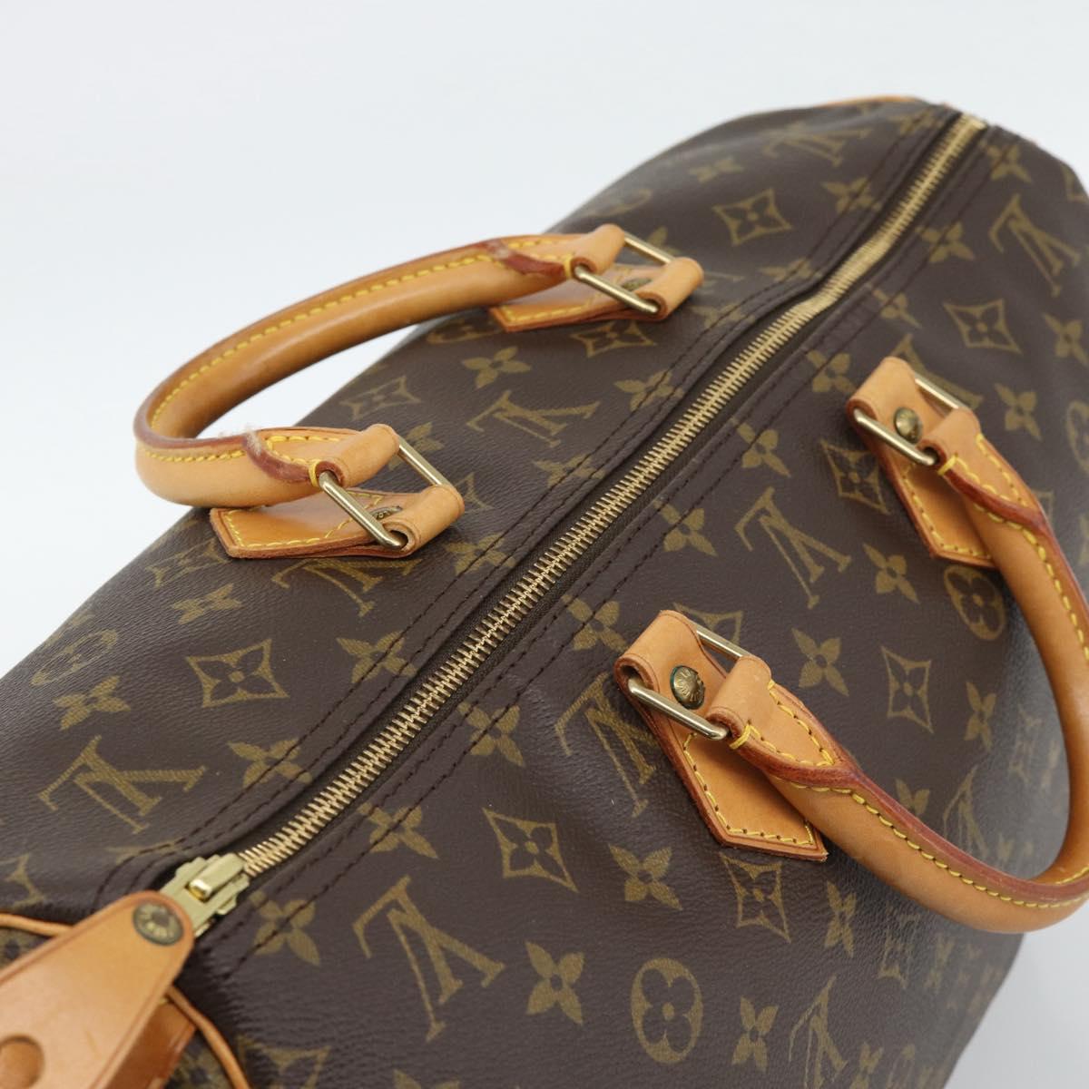 LOUIS VUITTON Monogram Speedy 40 Hand Bag M41522 LV Auth 190395A