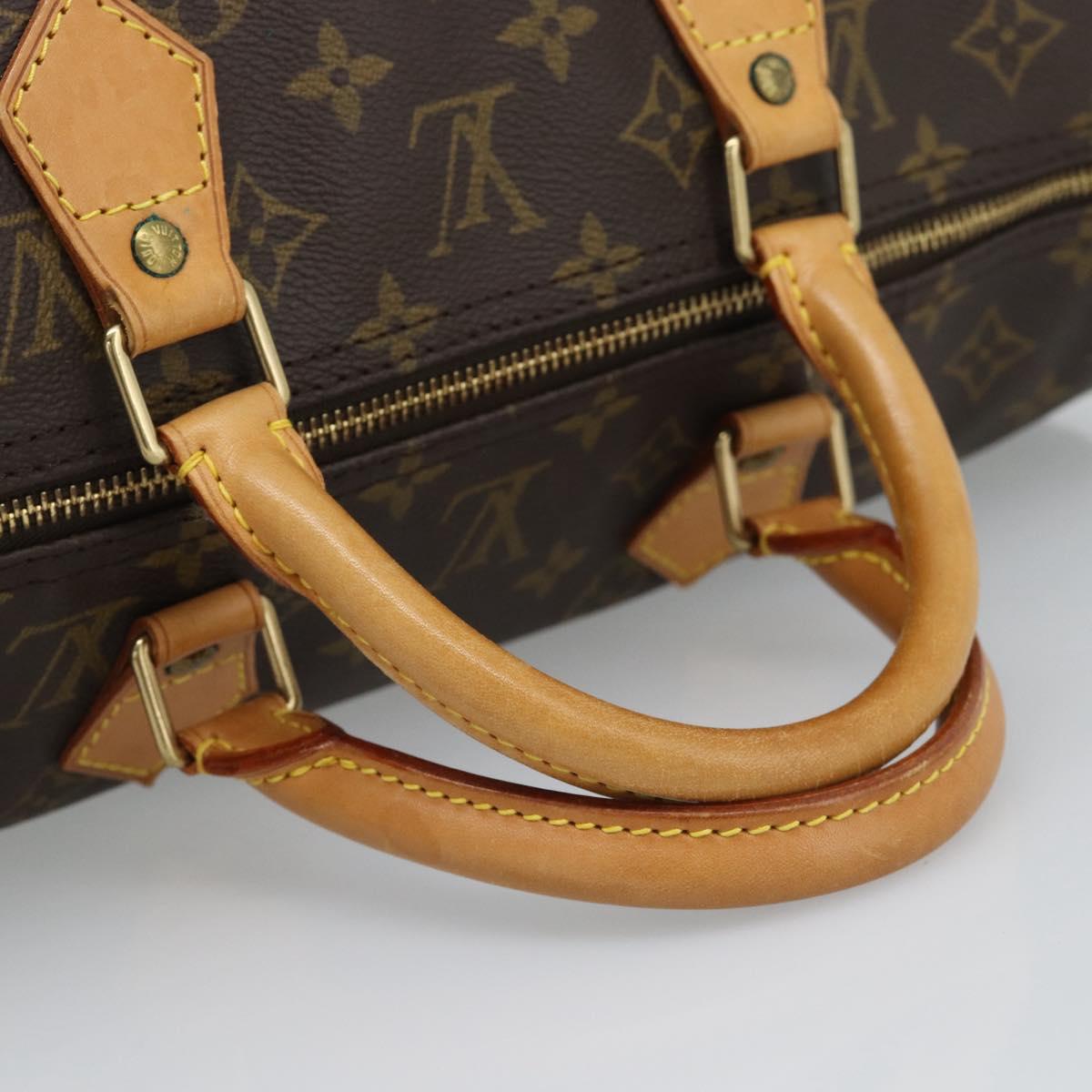 LOUIS VUITTON Monogram Speedy 40 Hand Bag M41522 LV Auth 190395A