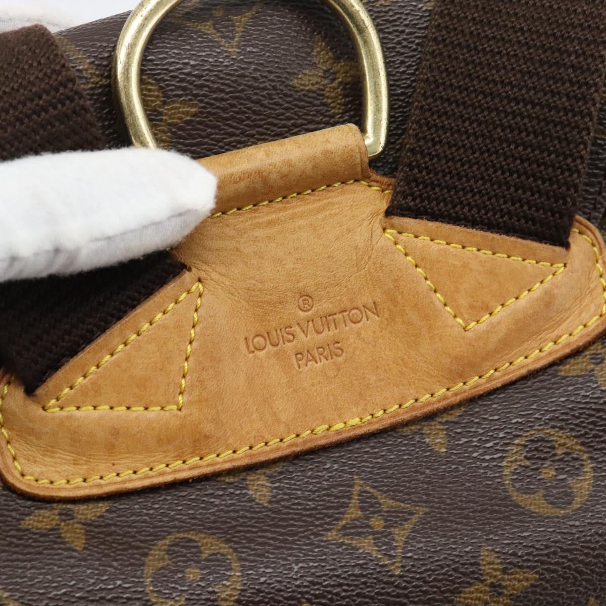 LOUIS VUITTON Monogram Montsouris GM Backpack M51135 LV Auth 190396