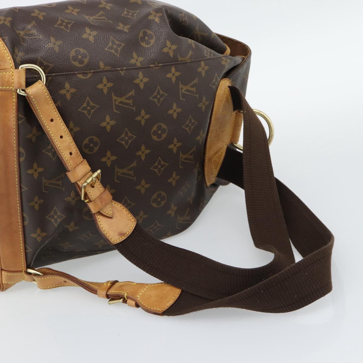 LOUIS VUITTON Monogram Montsouris GM Backpack M51135 LV Auth 190396