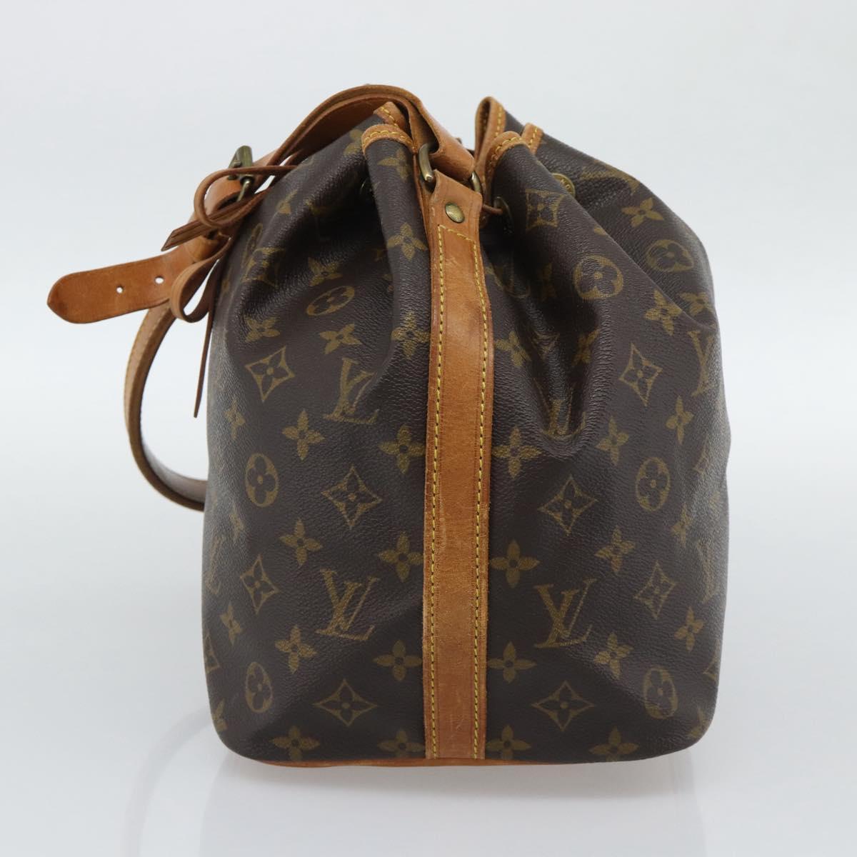 LOUIS VUITTON Monogram Petit Noe Shoulder Bag M42226 LV Auth 190397