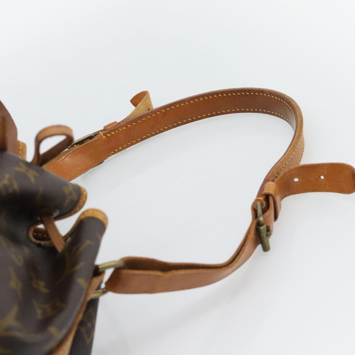 LOUIS VUITTON Monogram Petit Noe Shoulder Bag M42226 LV Auth 190397