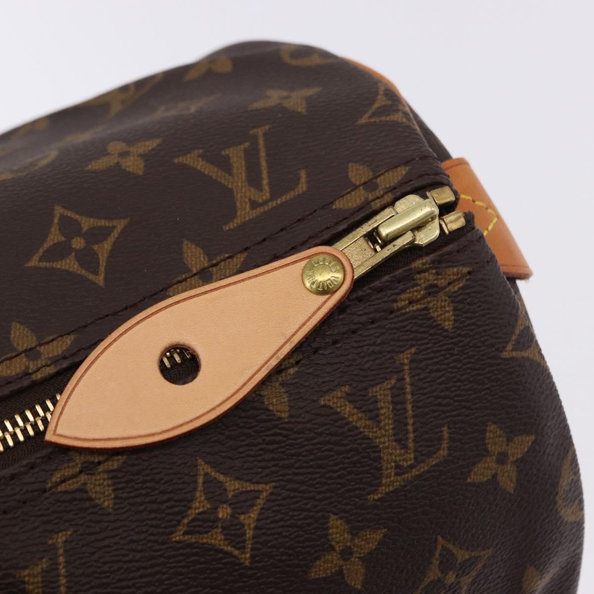 LOUIS VUITTON Monogram Speedy 40 Hand Bag M41522 LV Auth 190400V
