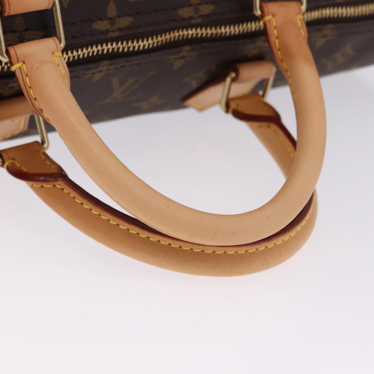 LOUIS VUITTON Monogram Speedy 40 Hand Bag M41522 LV Auth 190400V