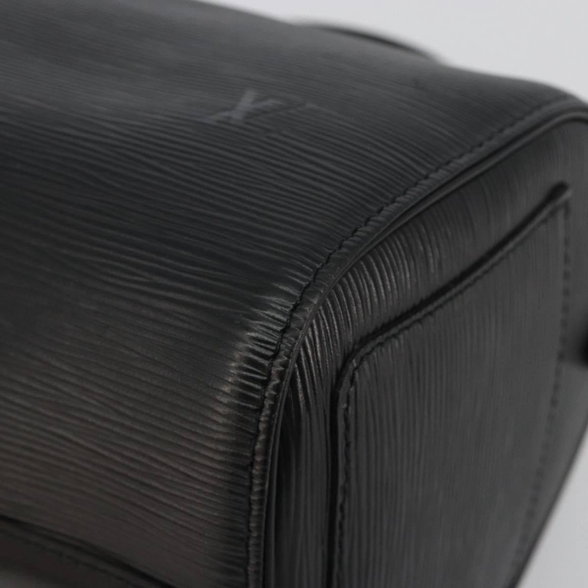 LOUIS VUITTON Epi Speedy 25 Hand Bag Black M59042 LV Auth 190404SAV