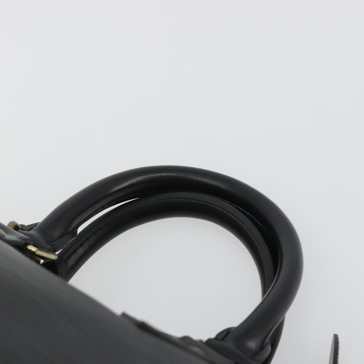 LOUIS VUITTON Epi Speedy 25 Hand Bag Black M59042 LV Auth 190404SAV