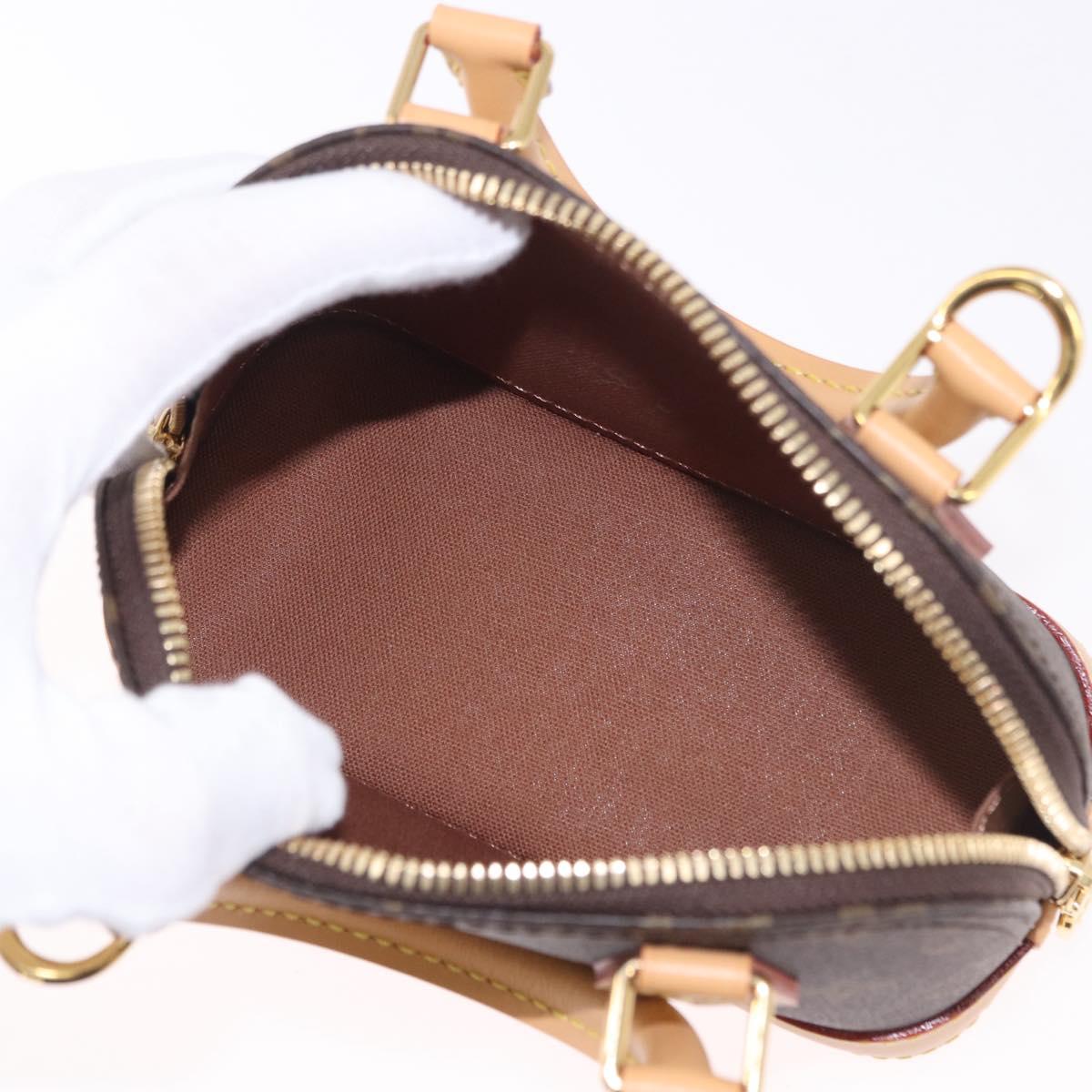 LOUIS VUITTON Monogram Nano Alma Hand Bag M82717 LV Auth 190405SM