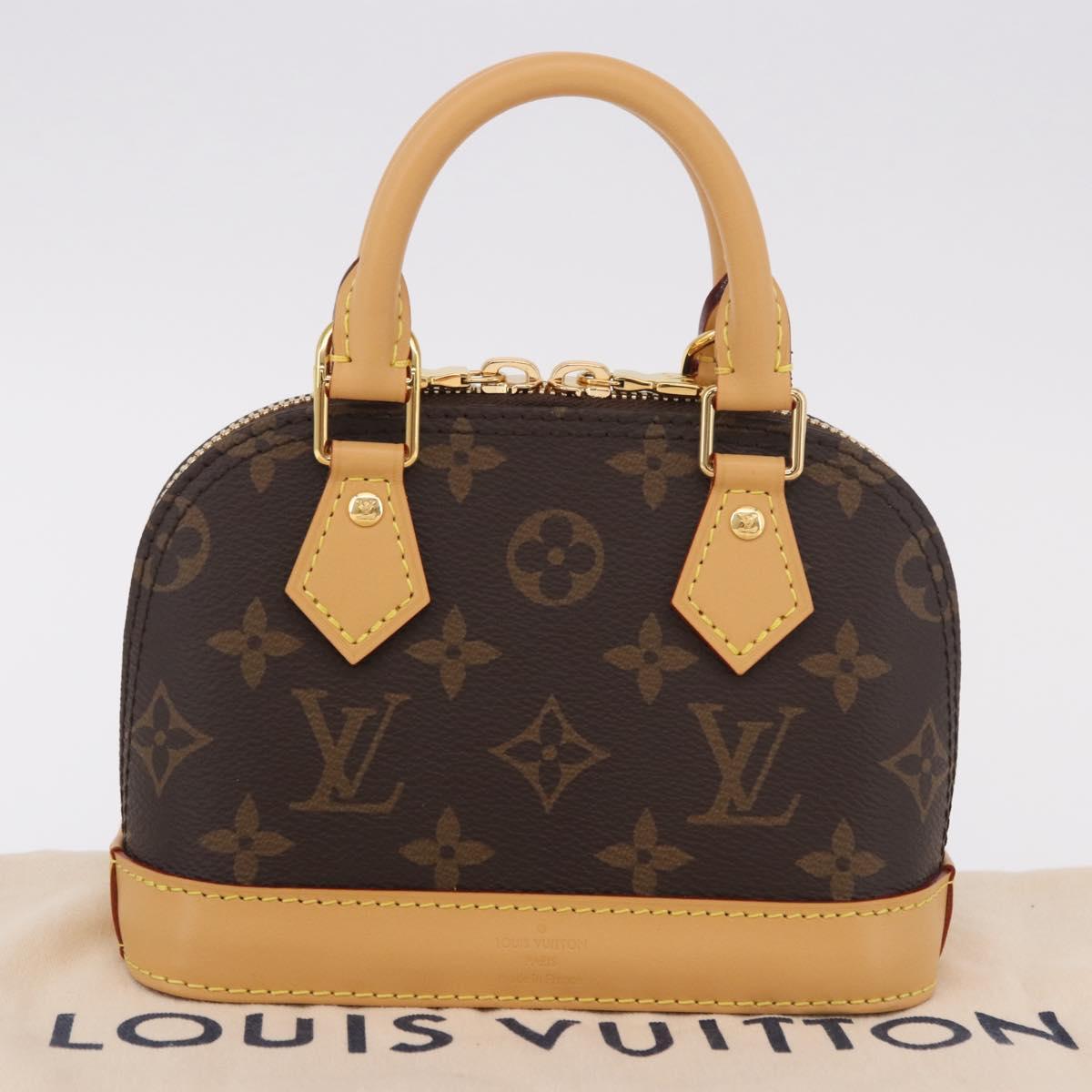 LOUIS VUITTON Monogram Nano Alma Hand Bag M82717 LV Auth 190405SM