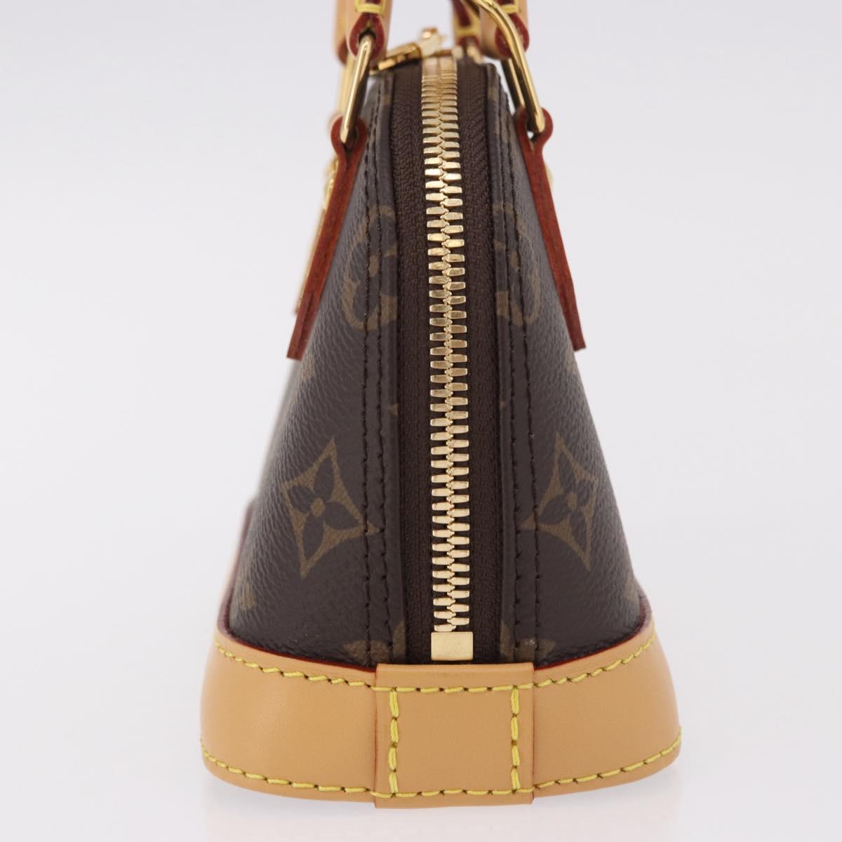 LOUIS VUITTON Monogram Nano Alma Hand Bag M82717 LV Auth 190405SM