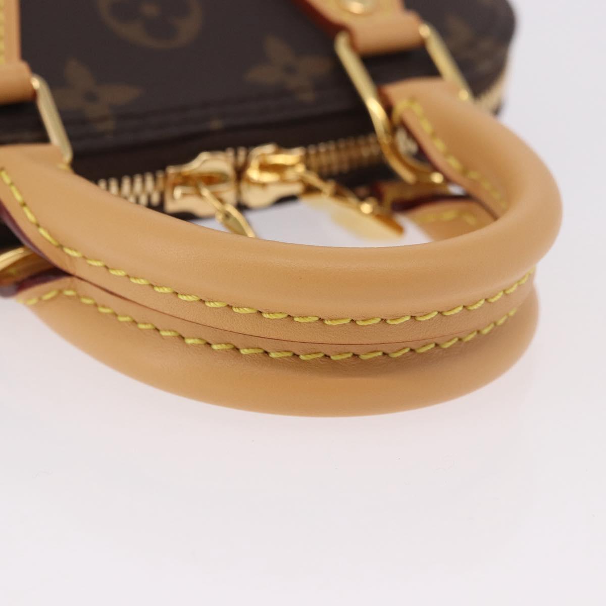 LOUIS VUITTON Monogram Nano Alma Hand Bag M82717 LV Auth 190405SM