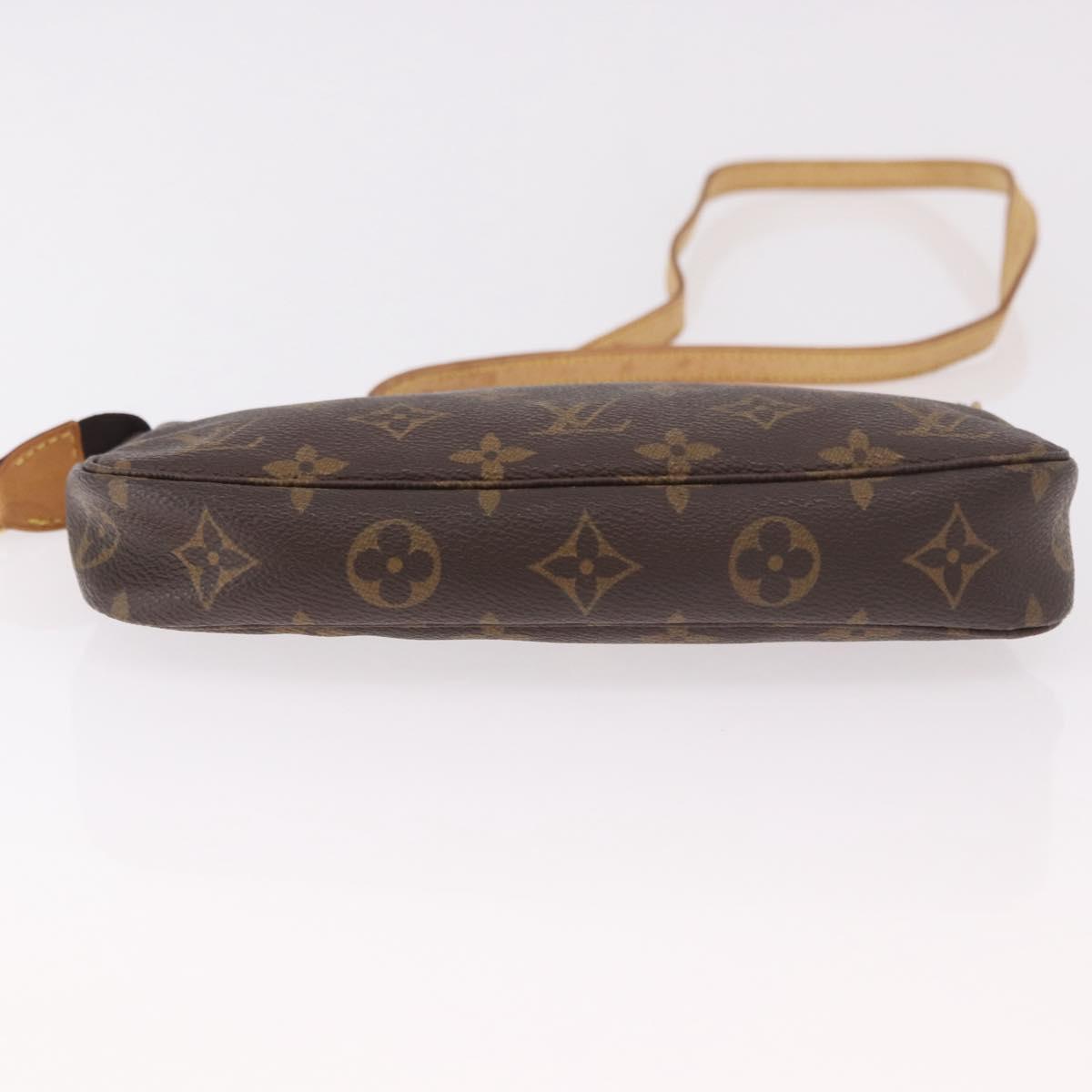 LOUIS VUITTON Monogram Pochette Accessoires Pouch M51980 LV Auth 190410A