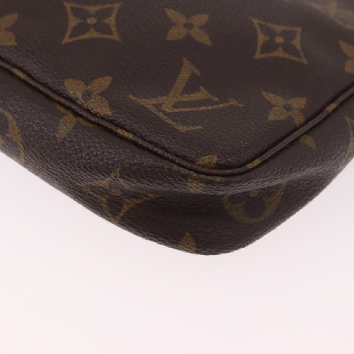 LOUIS VUITTON Monogram Pochette Accessoires Pouch M51980 LV Auth 190410A