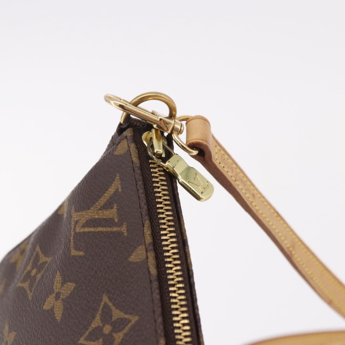 LOUIS VUITTON Monogram Pochette Accessoires Pouch M51980 LV Auth 190410A
