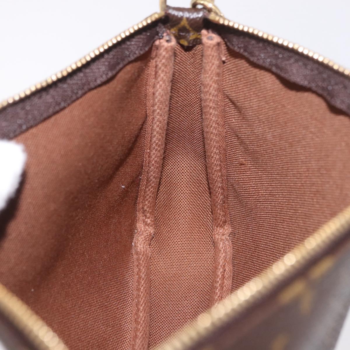 LOUIS VUITTON Monogram Pochette Accessoires Pouch M51980 LV Auth 190410A