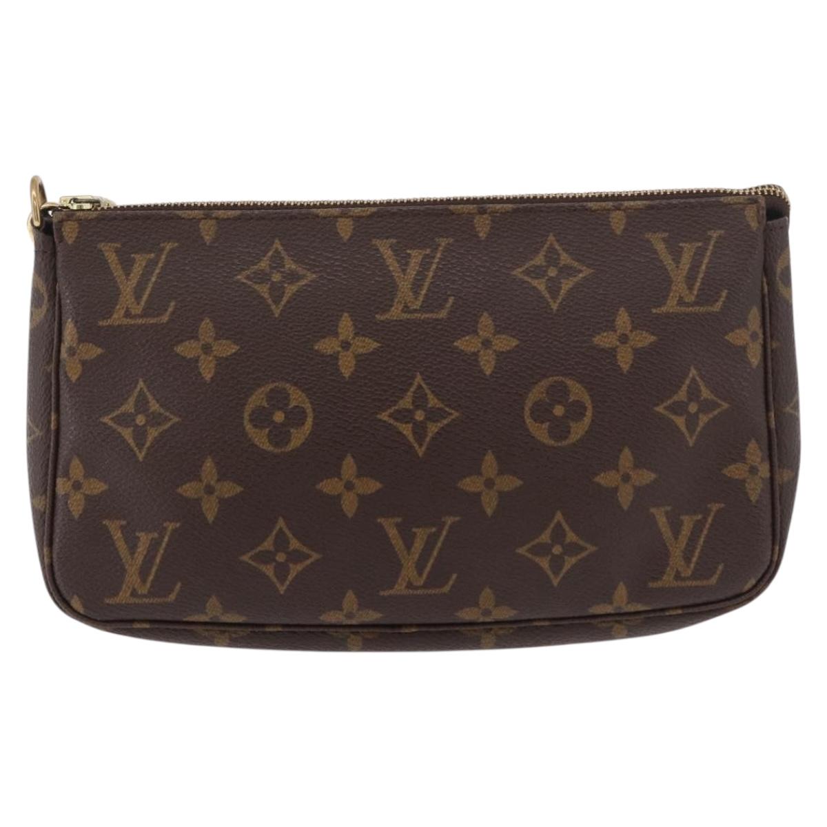 LOUIS VUITTON Monogram Pochette Accessoires Pouch M51980 LV Auth 190410A