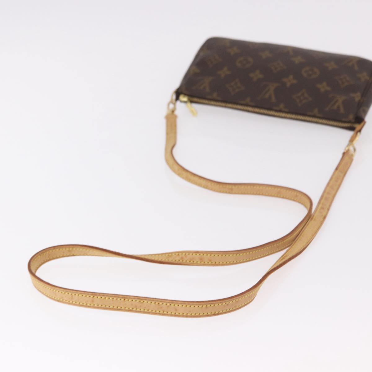 LOUIS VUITTON Monogram Pochette Accessoires Pouch M51980 LV Auth 190410A