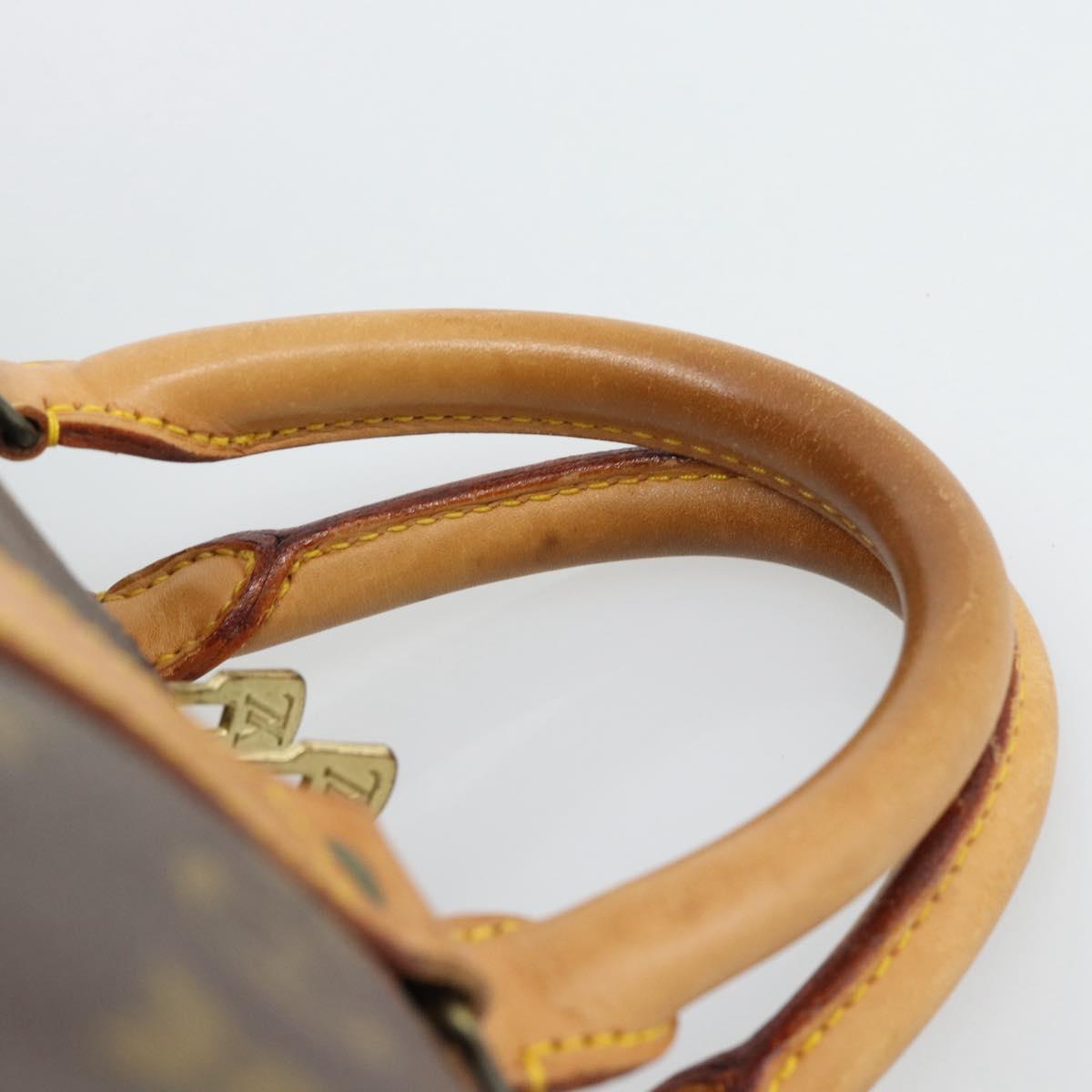 LOUIS VUITTON Monogram Keepall 55 Boston Bag M41424 LV Auth 190412A