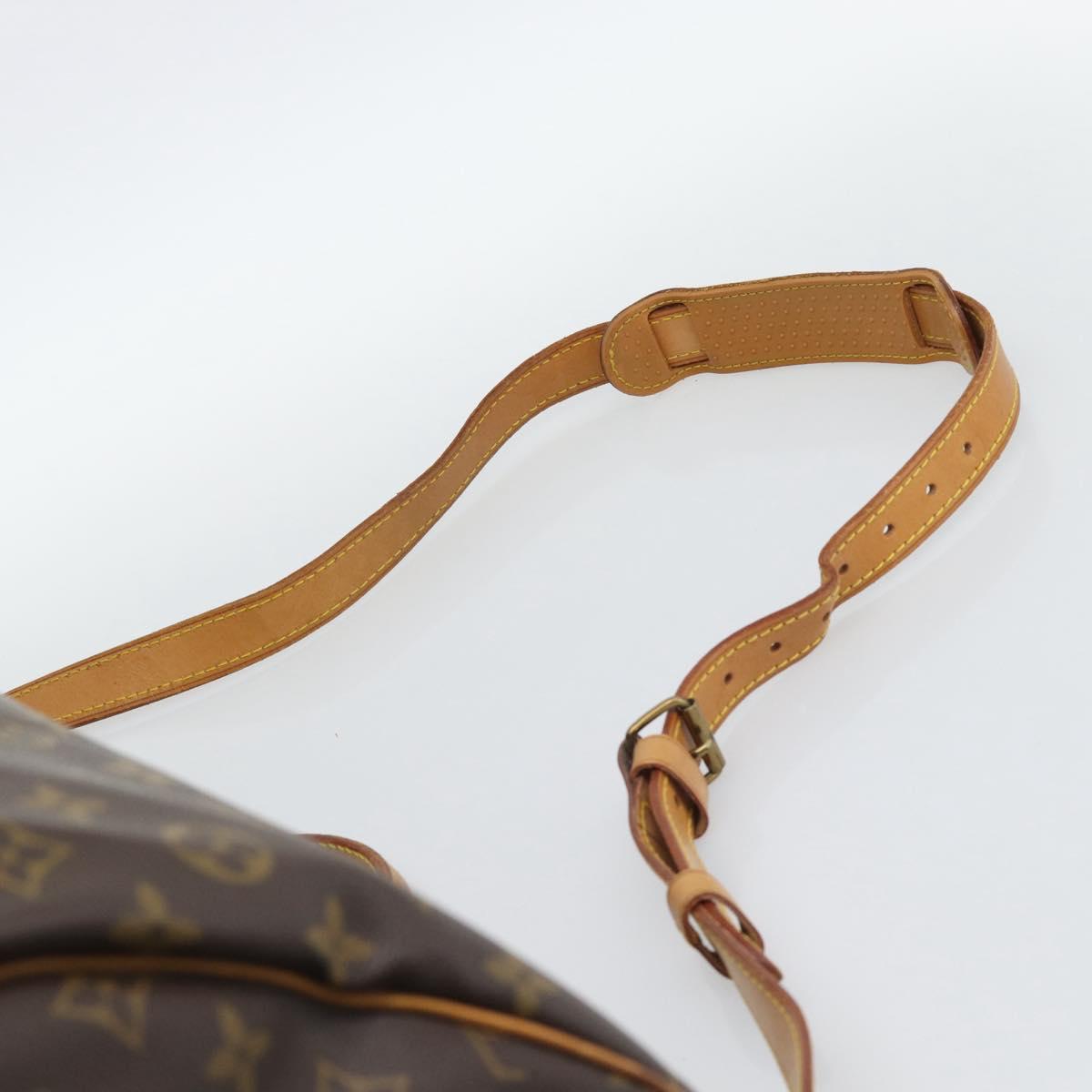 LOUIS VUITTON Monogram Keepall Bandouliere 60 Boston Bag M41412 LV Auth 190414A